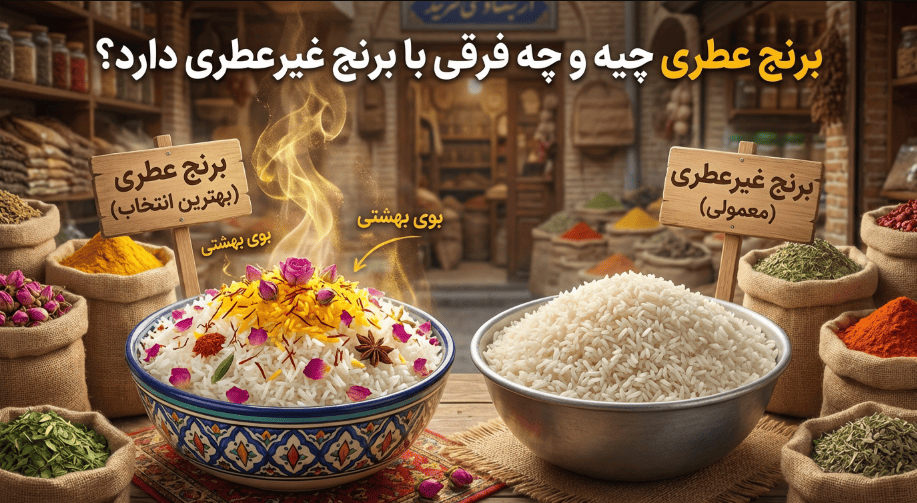 خرید برنج عطری