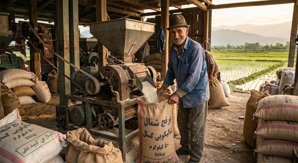 خرید عمده برنج مستقیم از تولیدکننده