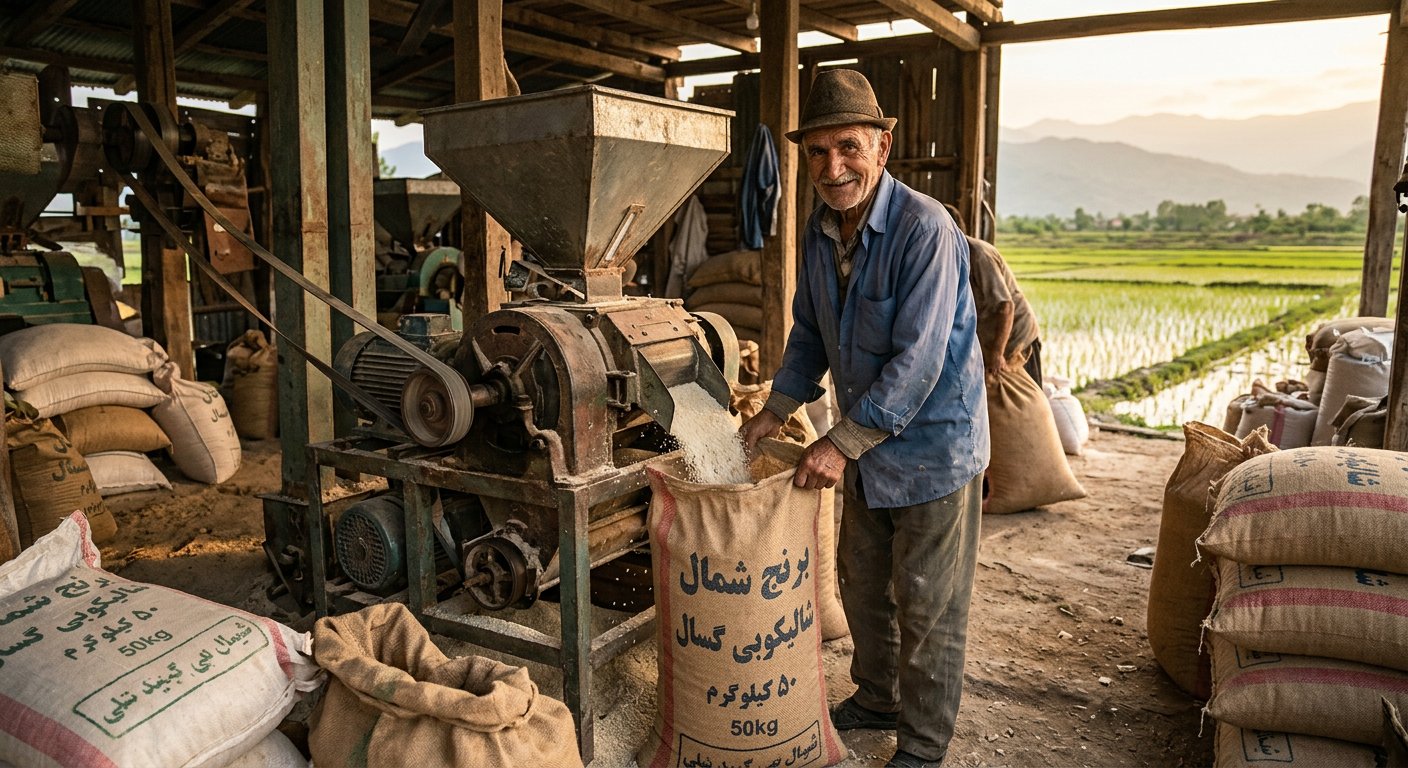 خرید عمده برنج مستقیم از تولیدکننده